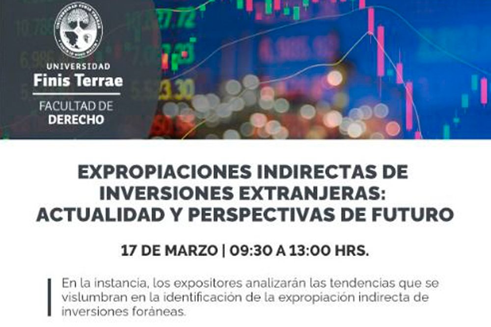 Seminario: Expropiaciones indirectas de inversiones extranjeras: actualidad y perspectivas de futuro